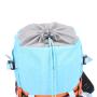 CHANGRONG Custom lightweight color block recycled polyester casual sports travel backpack