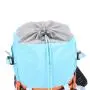 CHANGRONG Custom lightweight color block recycled polyester casual sports travel backpack