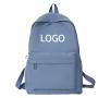 Custom Brand Logo Multi Pockets College Students Bookbag Schoolbag Casual College College Backpack Casual Daypack
