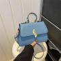 2024 new design popular ladies handbag women's  shoulder bag texture small square bag personalized crossbody bag