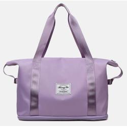 ZF019 New Fashion Travel Tote Bag Oxford Cloth Nylon Waterproof Zipper Organizer Bag Ladies Leisure Sports Yoga Fitness Bag