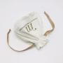 Custom Round Bottom Cotton Muslin Candle Soap Packaging Dust Bag Drawstring Natural Cotton Gift Candle Pouch