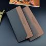 2021 high quality wholesale fashion black color leather wallets for men
