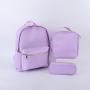 Keymay New Arrival 8 Colors Stock Fashion Cute Nylon Zipper Waterproof Custom Designer School Kids Girls Pencil Case