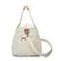 Echo-friendly duffel tote bag weekender canvas travel bag