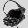 2024 Custom Oiled Waxed Vegan Leather Hobo Shoulder Bags For Motorcycle Women