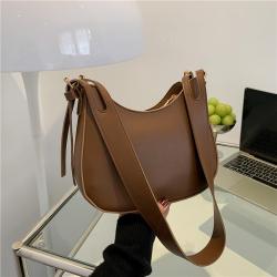 New fashionable high-end niche simple one shoulder crossbody bag