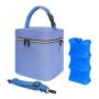Wholesale Promotional Thermal Insulated Breastmilk Baby Bottle Lunch Cooler Bag Fits 6 Breastmilk Baby Bottles Cooler Tote Bag