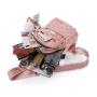 ZR537 New Women's PU Chest Bag Wholesale Single Zipper Shoulder Women's Bag Earphone Hole Portable Side Scarf Pendant Bag