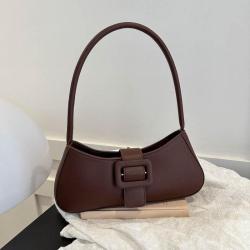 KBW742 Woman New Ins Underarm Bag PU Daily Life Simple And Stylish Girl Mini Handbag Zipper Versatile One Shoulder Women's Bag