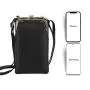 Wholesale leather cellphone bag phone crossbody bag shopping phone leather purse