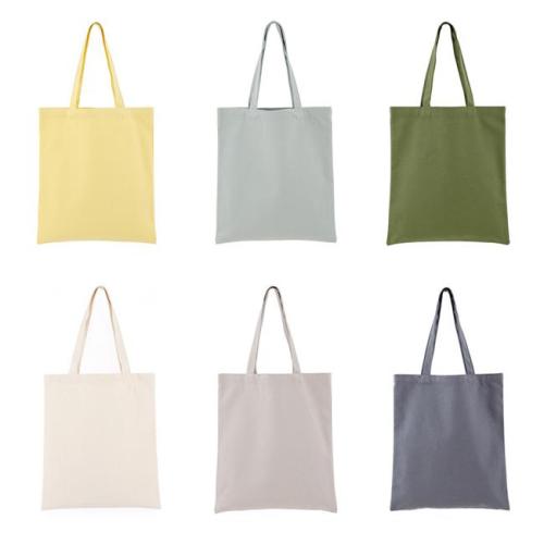 Factory Wholesale Cotton Canvas Shopping Bag Portable Environmental Protection Shoulder Bag Blank for DIY Hand-Painted Designs