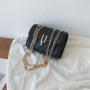 Factory Brand Korean Versatile Lingge Chain Bag Fashion Y-Lock Small Square Bag Single Shoulder Crossbody Bags by Manufacturer