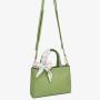 2024 Custom Logo Vendor Genuine Leather Tote Bag Handbag For Women Purse With Scarf