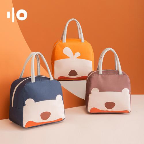 Portable Waterproof Cartoon Thermal Lunch Tote Bag Insulated Lunch Box For Adult Boys Girls School Picnic Travel