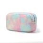 2022 Keymay Rts Christmas Bridesmaid Gift Terry Coin Purse Jewelry Box Tie Dye Velvet Pouch Mini Makeup Bag Velvet Cosmetic Bag