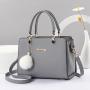 Wholesale 2024 Ladies High Quality Hot Selling Trendy Latest Designer Bags Ladies Crossbody Handbags With Hair Ball