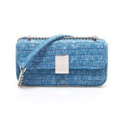 2024 Custom Weave Denim Crossbody Shoulder Bag For Women Fashion Jeans Purse