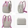 BY005 Portable Waterproof Mummy Back Pack Large Capacity Diaper Bag With Changing Station Travel Bassinets for Babies