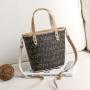 Women's Fashion Minimalist Shoulder Bag Ladies Handbags with Single Strap and Chain Decoration Portable