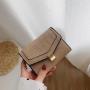 Custom wallet Small credit card bag change portable decorative zipper niche design plus logo