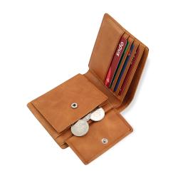 Wholesale Man's Wallets Genuine Leather Bifold Wallet RFID Blocking Slim Men Wallet