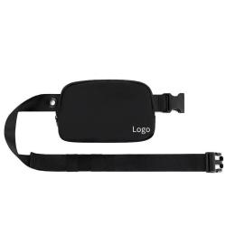 customized wholesale price waist pouch smart phone fanny pack crossbody sport mini belt bag with adjustable long strap