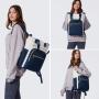 LOVEVOOK fashion backpack for women simple leisure travel bag quilted 15.6in laptop business travel shoulder bag school backpack