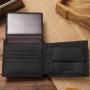 OEM178 Short Genuine Leather Men Wallets Fashion Coin Pocket Card Holder Men Purse Simple Quality Male Wallets