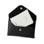 Saffiano leather card case envelope design slim credit card wallet mini wallet card holder