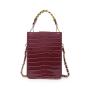 2024 Custom Luxury Crocodile PU Diamond Handbag For Women Jewelry Shoulder Bag