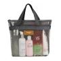 Gelory Travel Large Cosmetic Makeup Organizer Pouch Mesh Toiletry Bags Bath Organizer Pouch Mesh Shower Wash Caddy Bag