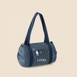High-quality factory wholesale nylon waterproof small bag cylinder design cute crossbody small travel bag for girls