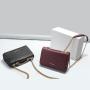 China Factory  2024 Hot selling Women Clutch bag High Quality Pu Leather lady Stripe Shoulder bags fashion DC Handbags for women