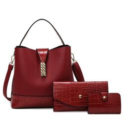 Large Capacity Shoulder Crossbody Bag Pure Color Womens Bags High Quality Luxury Pu Women Shoulder Bag