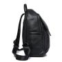 Custom 2024 Genuine Leather Backpack Bag Leather Eyelet Tab Design Backpacks OEM ODM Factory
