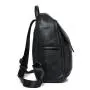 Custom 2024 Genuine Leather Backpack Bag Leather Eyelet Tab Design Backpacks OEM ODM Factory