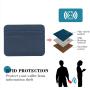 Popular Men Customized Personalized Genuine Leather Wallets Multifunctional Short Card Holder RFID Blocking Bifold Card Holder