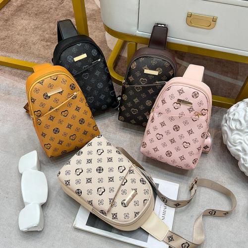 New Chest Bag 2024 New Design Printed Ladies Crossbody Bags Women Men's Shoulder Bag