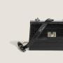 wholesale women handbags 2024 luxury design for ladies and girls Fashion Croco Leather Handbag With chain Shoulder Strap
