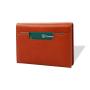 Custom logo men leather credit card holder wallet leather slim card holder wallet for men