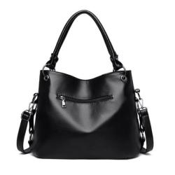 Wholesale New Style Trendy Designer PU Leather Handbags Ladies Fashion Bags Chains Tassel Decorations Lock Button Winter Summer