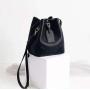 2021 High Quality Ladies Sling Bag Drawstring Shoulder Bucket Bags Soft Genuine Leather Luxury Women Handbag Crossbody