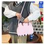 Personalized Faux Leather Cartoon 3D Black Brown Women Crossbody Small Shoulder Handbag Bag