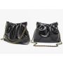 Large capacity soft leather tote bags fashion silver handbag sling bag luxury handbags for women