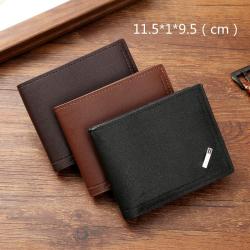 New men's short wallets small cheap coin purse fashion thin section multi-card space large capacity business wallet men