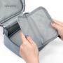 Luxury High Quality Travel Make Up Organizer  Bag Women Pu Leather Cosmetic Makeup Bag Insert Organizer For Cosmetic