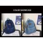 ZW229 Hot Sale Men Women Denim Lightweight Backpack Casual Outdoor Travel Student Shoulder Bag Wholesale Portable Backpack