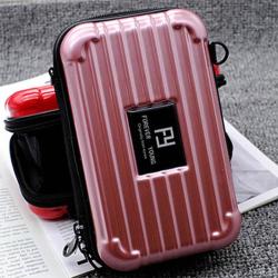 KBW721 Transparent Material Makeup Bag Fashionable Square Crossbody Shoulder Bag Mini Minimalist Portable Storage Bag