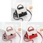 ZR699 Women's Bags New Fashion PU Leather Girl Lovely Small Square Bag Simple Zipper Shoulder Crossbody Phone Bag Female Party